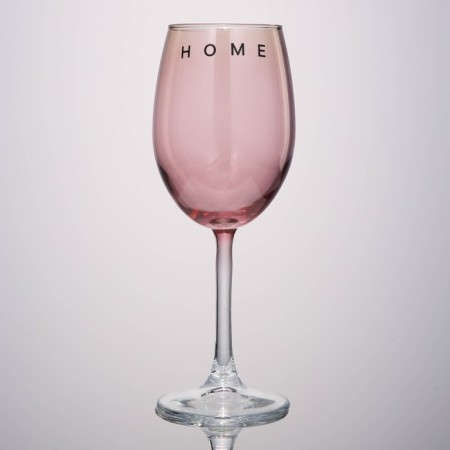 A glass for the wine "Home", 360 ml, pink-1