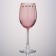 A glass for the wine "Home", 360 ml, pink