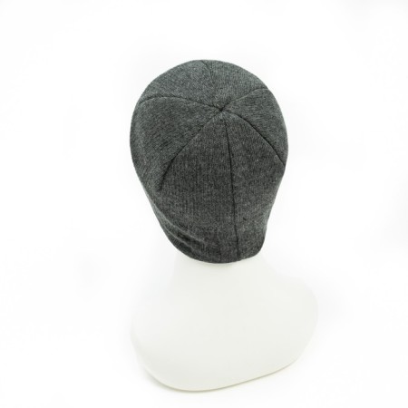 Male Winter hat, color dark mix, size 56-58-4
