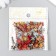 Beads for creativity plastic "Vintage. Volumetric stars" mix set 15 grams 0.4x0.9x0.9 cm