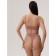 Female top on thin adjustable straps Mirey, size 48, pink color