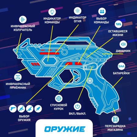 LaserPro Gun Electronic Tyr with a flying target-1