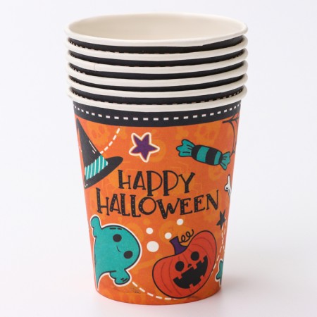 Single -paper glass "Halloween", 250 ml-3