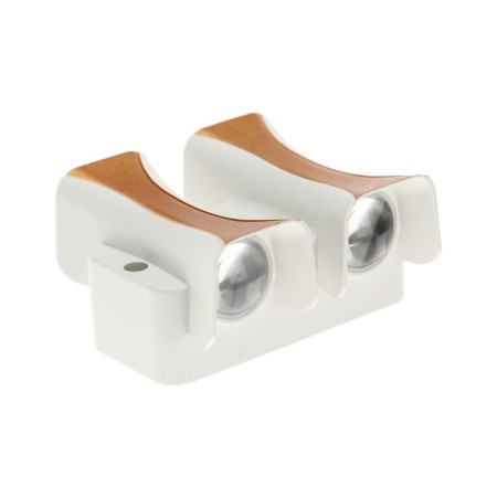 Facade lamp "Elegant", FSD-043, 4 W, 3000K, 2 rays, IP65, 220 V, plastic, white-5