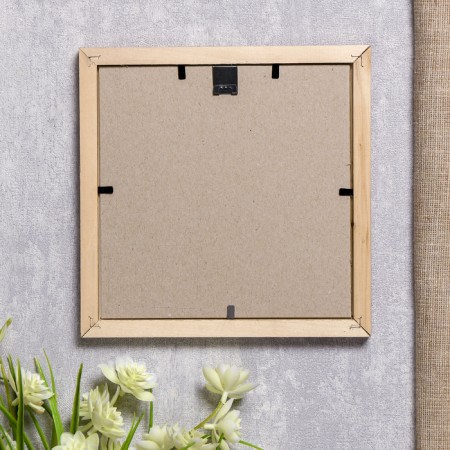 Photo frame pine c19 gold 15x15 cm (plastic screen)-3