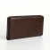 Pearl husband, 19.5*2.5*10 cm, 5 depth + n/pocket for bodies, d/maps, d/coins, on lightning, brown