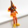 Interior doll "Dwarf in a rooster costume" 38x8x8 cm