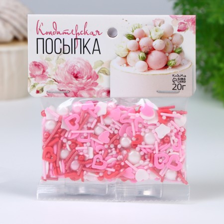 Confectionery Sprinking "Tenderness", mix No. 2, 20 g-1