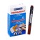 Permanent marker 5.0 mm centropen 8566, line 2.5 mm, brown color