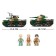Constructor Army "Tank", 2 assembly options, 563 parts