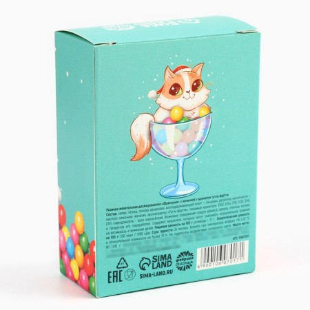 New Year! Chewing gum in the box pack "Fuck and Kaifui", 60 g-4
