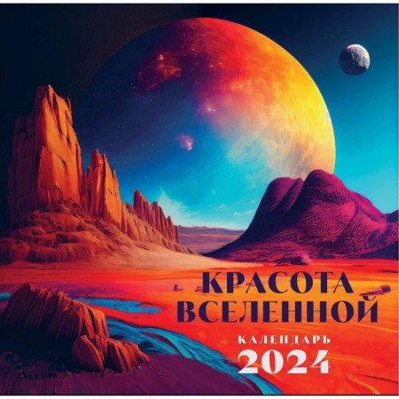 The beauty of the universe. Wall calendar for 2024, 30x30 cm