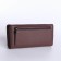 Women's wallet on magnet, purple color