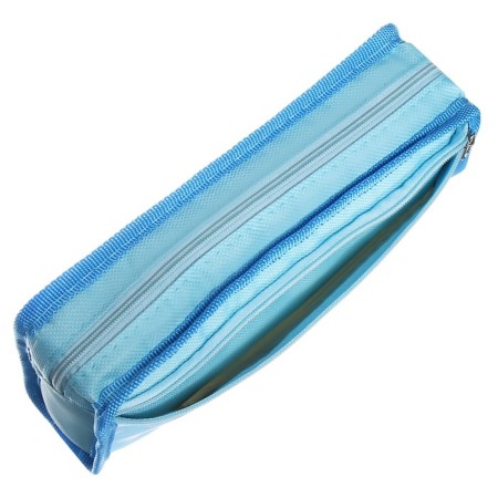 School Penal on the zipper Calligrata "Anime", 2 departments, blue-4