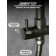 The shower system Zein Z1013, tropical and hand -watering can 5 modes, 2 hoses, soap dish, graphite