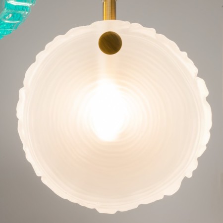 Suspension lamp Maytoni Mod254PL-07BS, G4, 7x28 W, 3210 mm, brass-2