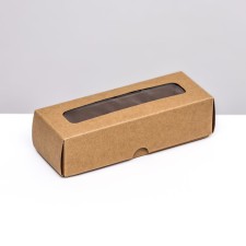 Box with a shell with a window 