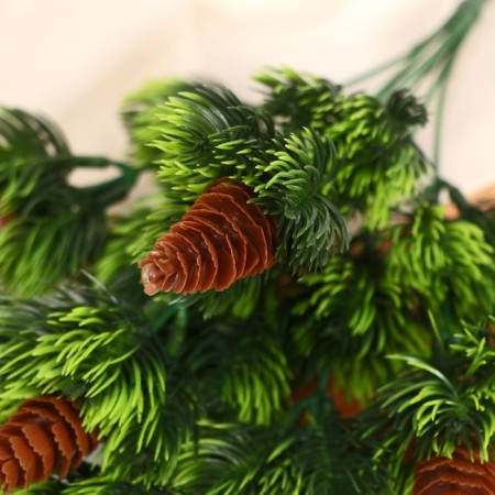 Bouquet "coniferous" large bumps, 27 cm-1
