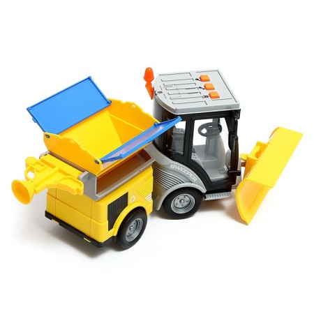 Machine "City Service", 1:16, light, sound, inertia-3