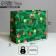 Laminated horizontal "Elepera Christmas tree", XL 49 x 40 x 19 cm, New Year