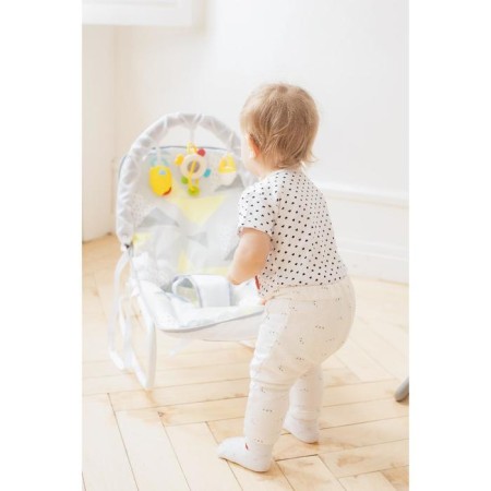 Shakeslong - rocking chair for newborns "Geometry", game arc, toys mix-9