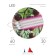 Modular lamp for plants ERA Fito-3x10w-line-RB90 red-blue spectrum 30 W