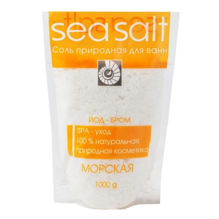 Bath salt Northern Pearl "Sea" iodine, 1000 g