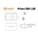 Kitchen Quartz Motya Ulgran Quartz Prima 780, 780x500 mm, 1.5 bowls, color 03, dessert