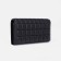 Women's wallet on magnets, black color
