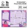 Planning schedule of A4 schoolboy, 30 ANime sheets