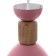 Lamp Bayerlux "Kandy" 1xe27 40W pink 16x16x20-120 cm