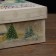 The box is folding, the lid is, "Happy New Year and Merry Christmas" 30 x 20 x 9 cm