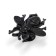 Cappio Pro Pro Pro “Beetle” handle 59 x 56 mm, black color