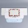 Box for eclaires with “New Year watercolor” liners, 25.2 x 15 x 7 cm, New Year