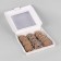 Self -charging box, craft, white, 21 x 21 x 3 cm