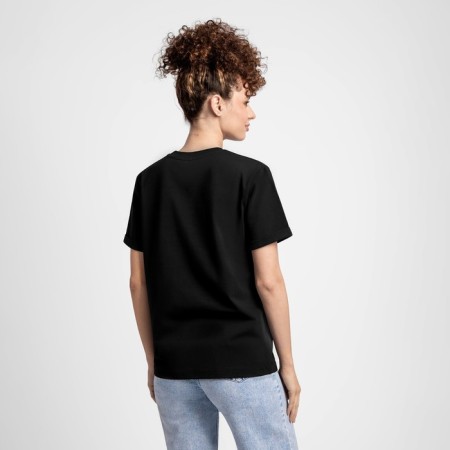 Women's T -shirt LM, size 44, black color-1