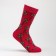 Women's socks "palm trees", pink color, size 23-25