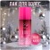 Hair varnish with sparkles, fuchsia, 100 ml