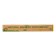 Middle bamboo toothbrush in the box, yellow