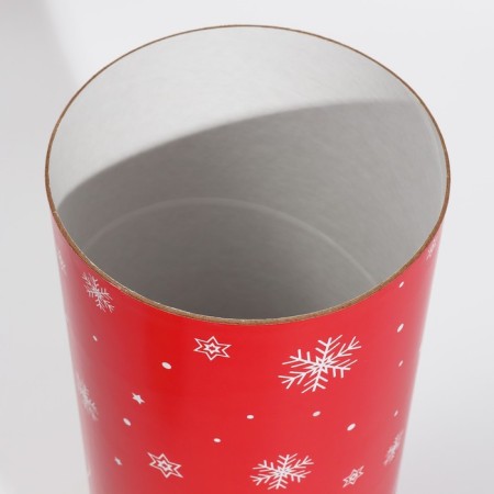 Tubus for a bottle "Happy New Year", 10 x 34 cm, New Year-3