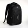 Youth backpack with lightning, 4 pockets, black/white color