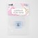 Magnetic, secret button, d = 10 mm, silver color