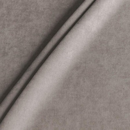 Set of curtains "Soft", size 145 x 270 cm - 2 pcs, grab - 2 pcs, light - gray-1