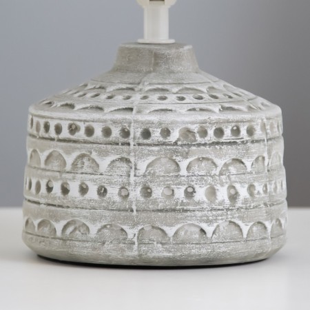 Andendi table lamp E14 40W white-gray 15x15x25 cm Risalux-3