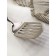 Stainless steel blade with holes of the Home share, length 38.5 cm, thickness 3 mm