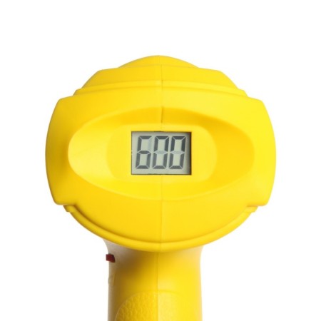 Construction hair dryer tundra, 2000 watts, 250-500 l/min, smooth adjustment 60-600 ° C, LCD display-6