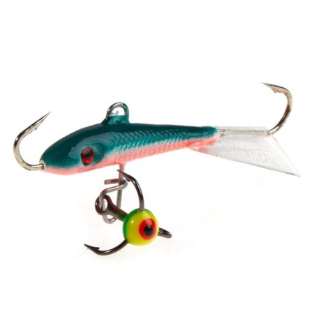 Balancir Lucky John Fin 3 + tee, 4 cm, color 54 blister-3