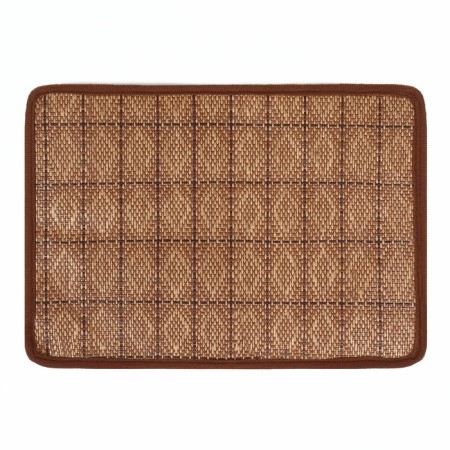ALRUARE RAVING RAVE, Bilateral (fleece+rattan), 55 x 45 cm, beige-5