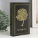 Safe Brush tree to the leatherette "Family tree" 21x13x5 cm
