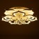 Economic chandelier with PDU 78055 80W LED 3000-6500K white 75x75x21 cm